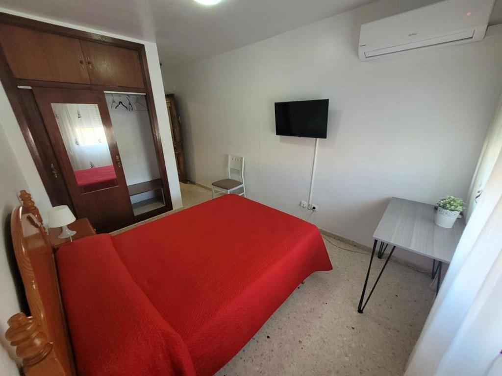 Hostal Mediterraneo Torre Del Mar Luaran gambar